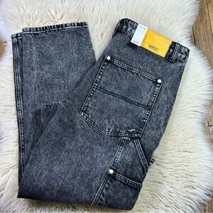 WESC Black Denim Jeans W34  L32 Men’s Streetwear